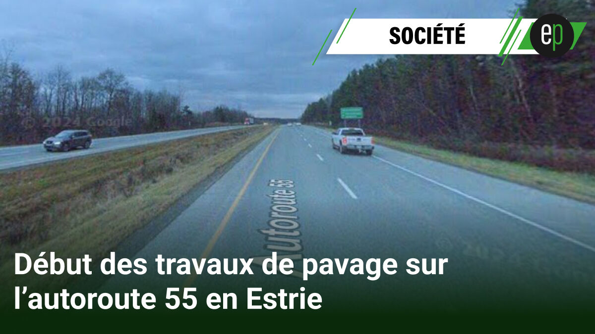 estrieplus_com's tweet photo. 🚧 Travaux de pavage sur l'A-55 direction sud dès le 1er juin ! 11 km de chantier entre Saint-François-Xavier-de-Brompton et Sherbrooke pendant 5 semaines.

Pour lire la suite de l'article c'est ici : 
 https://t.co/pPrmV9sdux https://t.co/C7aGw5xzGh