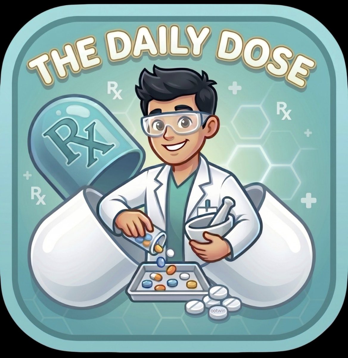 UtNguyen's tweet photo. Studying for pharmacy exams shouldn't mean a hundred scattered flashcards.

So 1 built "The Daily Dose: Rx" 💊
- 600 quiz questions, 3 difficulty tiers, Top 200 drug flashcards, and an arcade mode with real-life scenarios.

Test yourself in 10 minutes. Live on the App Store. 👇🏼 https://t.co/vYIQLnnmoB