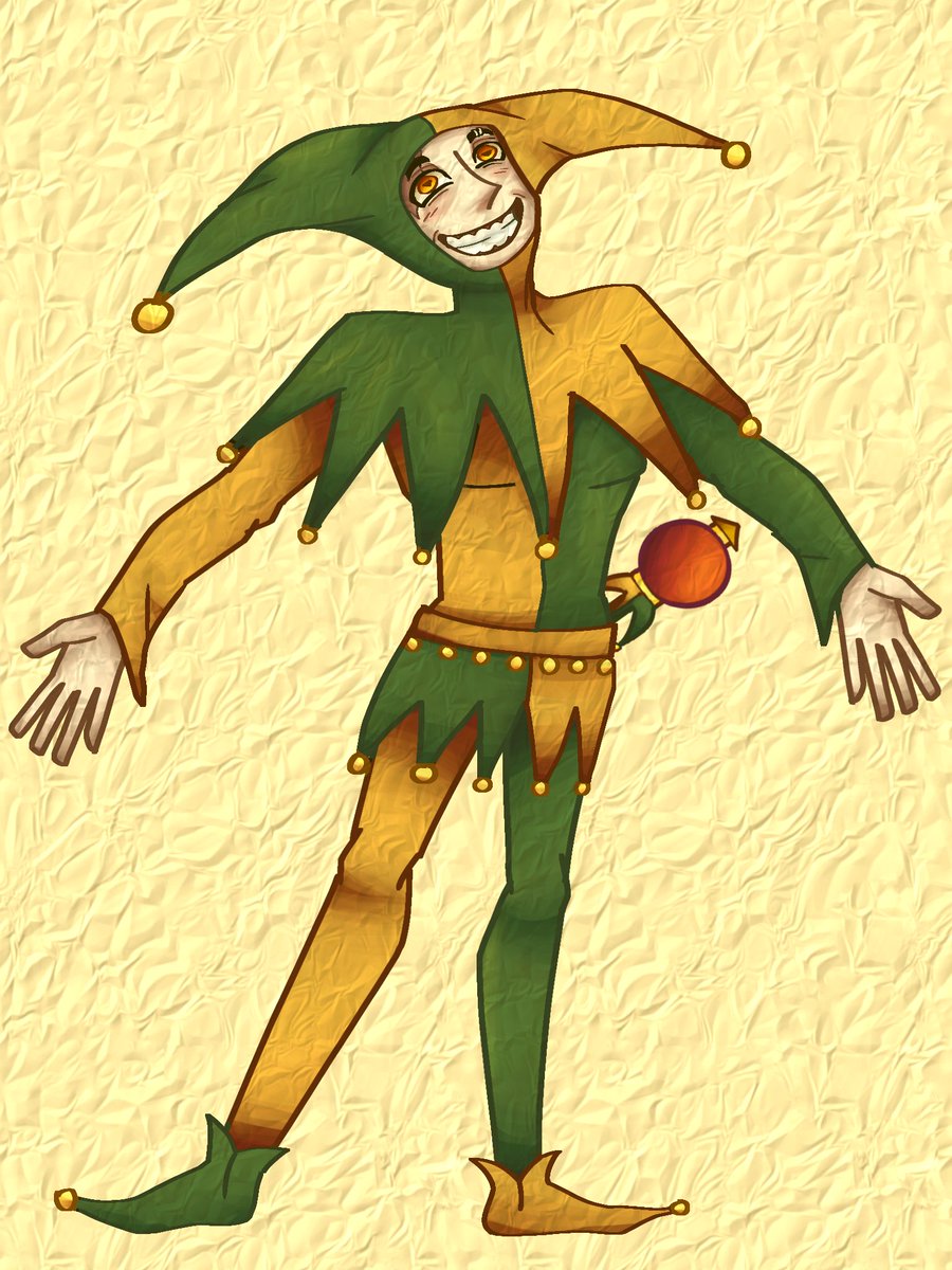 I_NotKnown_'s tweet photo. TAESU JESTER COSTUMEEEE #gachioc #gachiakutaoc #oc https://t.co/DHX3kPNijY