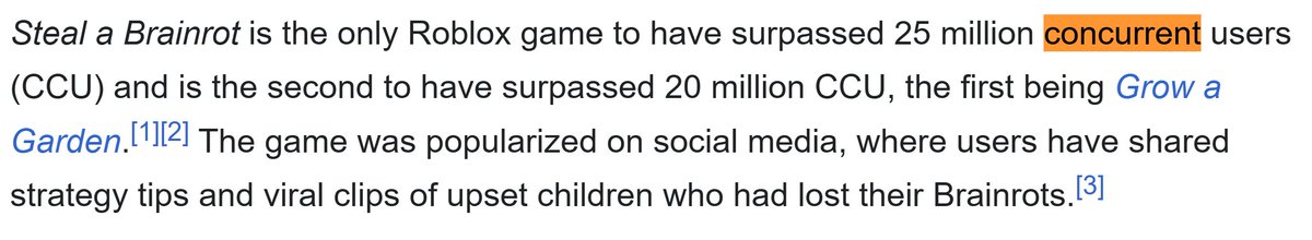 BigRavenJohnson's tweet photo. @modrinth @discord it had 25 million concurrent players https://t.co/y8jienXWcE