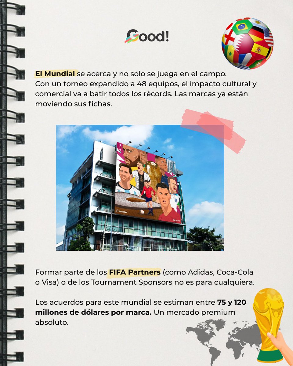 GoodSocialM's tweet photo. Del terreno de juego al terreno cultural. 🏆 https://t.co/TaDeVV3GIv