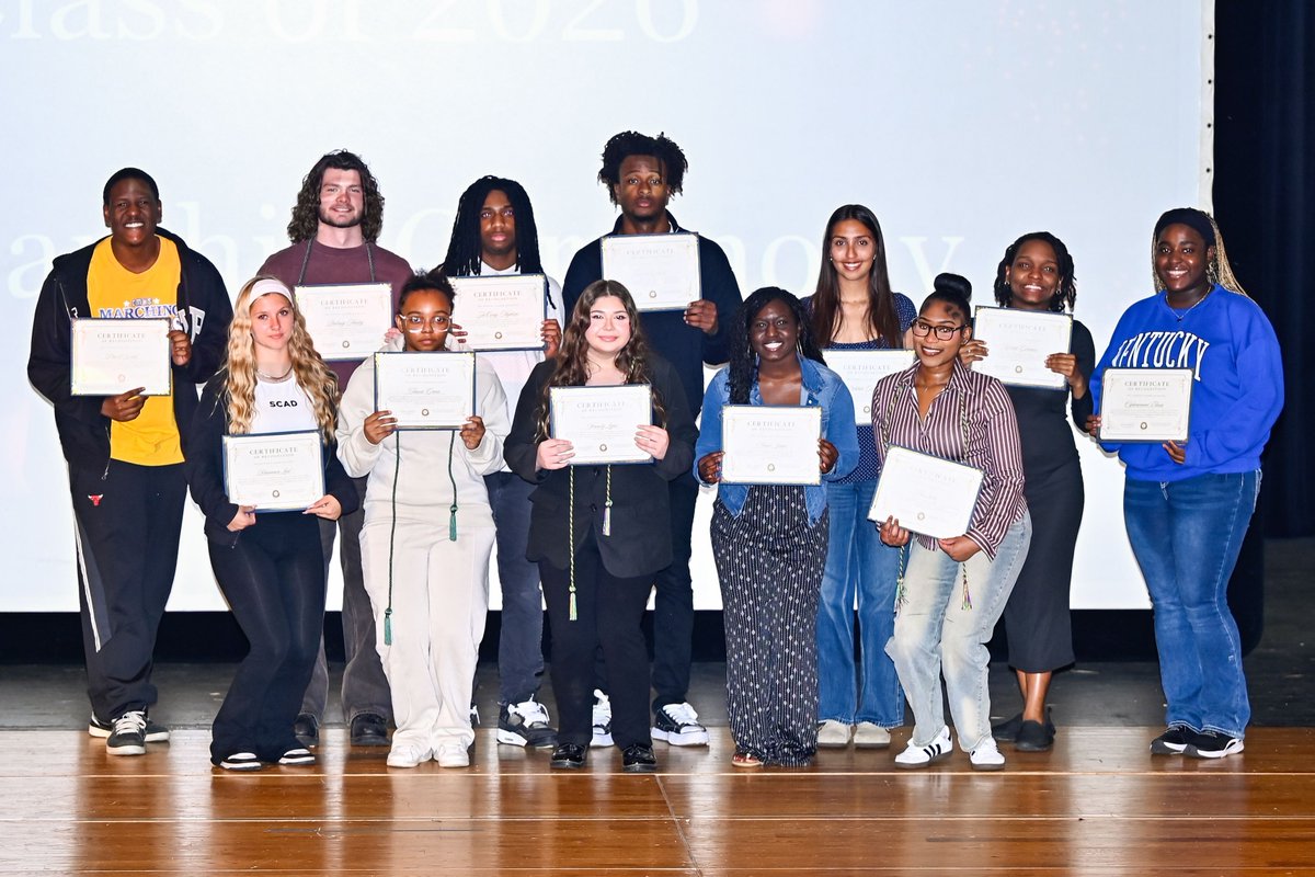 CM201U's tweet photo. At Senior Scholarship Night on May 12, our seniors were awarded more than $987,415 in scholarships, thanks to our generous community partners.

👏 Thank you to all who support our students’ futures! https://t.co/EegdgylAdS