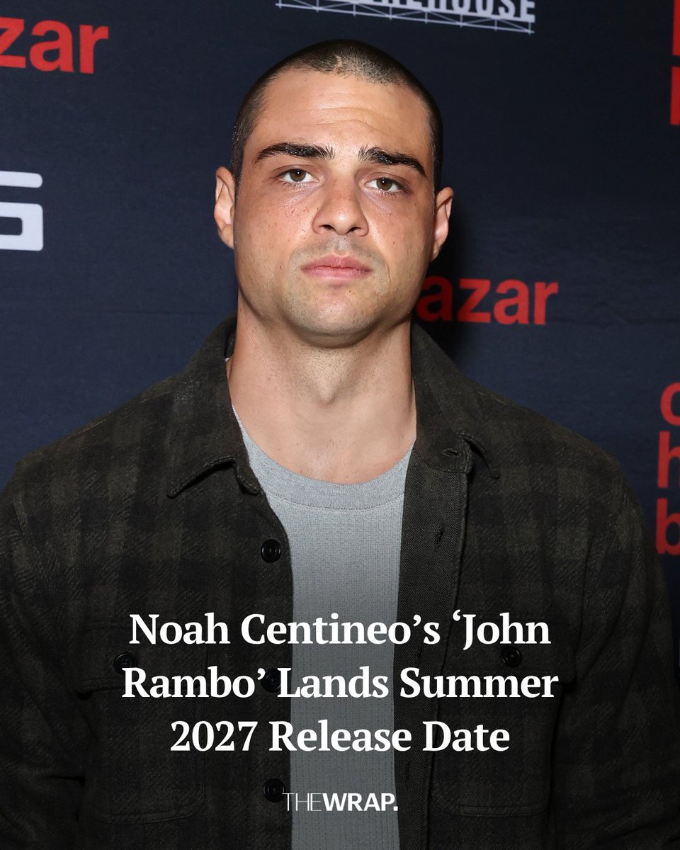 TheWrap's tweet photo. #JohnRambo, the next chapter in the iconic action franchise, has been slated for release on June 4, 2027.
#NoahCentineo stars in the title role as the one-man fighting force joined by #Yao (“Sinners”), #JasonTobin (“A Thousand Blows”), #QuincyIsaiah (“Winning Time: The Rise of the Lakers Dynasty”), #JeffersonWhite (“Yellowstone”) and #TaymeThapthimthong (“The White Lotus”).
Read more: https://t.co/yVxj0BPi7k