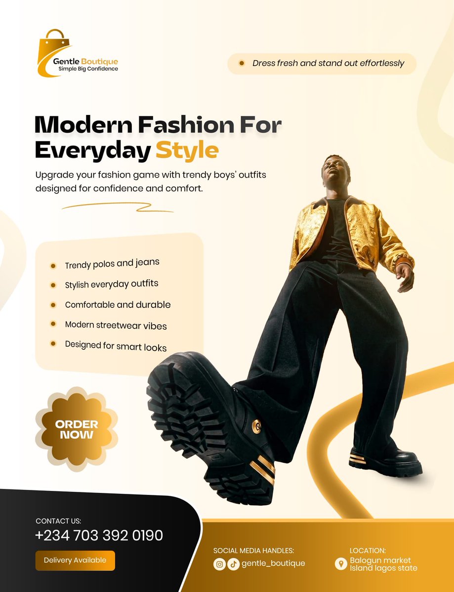 dan94120's tweet photo. Gentle Boutique
Modern Fashion For Everyday Style

Send a DM 📩 for your brand design

#danielgraphics #flyer #gentleboutique #boutique #branding https://t.co/9GWl16oFKB