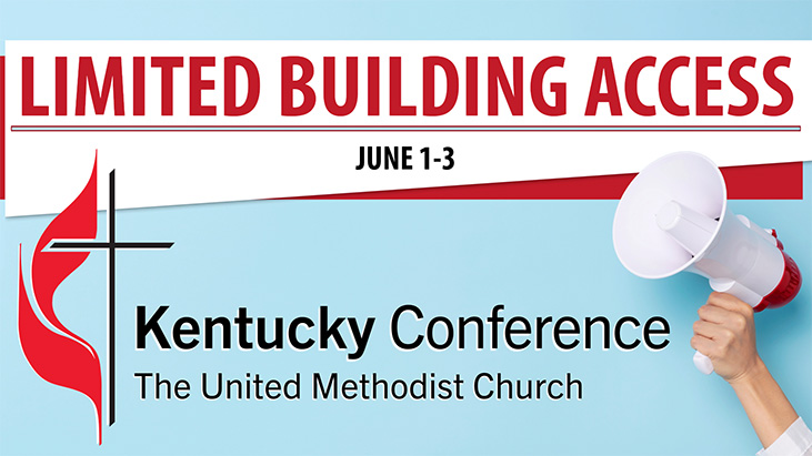 ChristChurchKY's tweet photo. Christ Church is hosting the Annual Conference of the Kentucky Conference of the United Methodist Church next week (May 31 - June 3), and we are expecting 500+ attendees. Please be aware that parking and building access will be extremely limited. https://t.co/9ynqGQmnsc