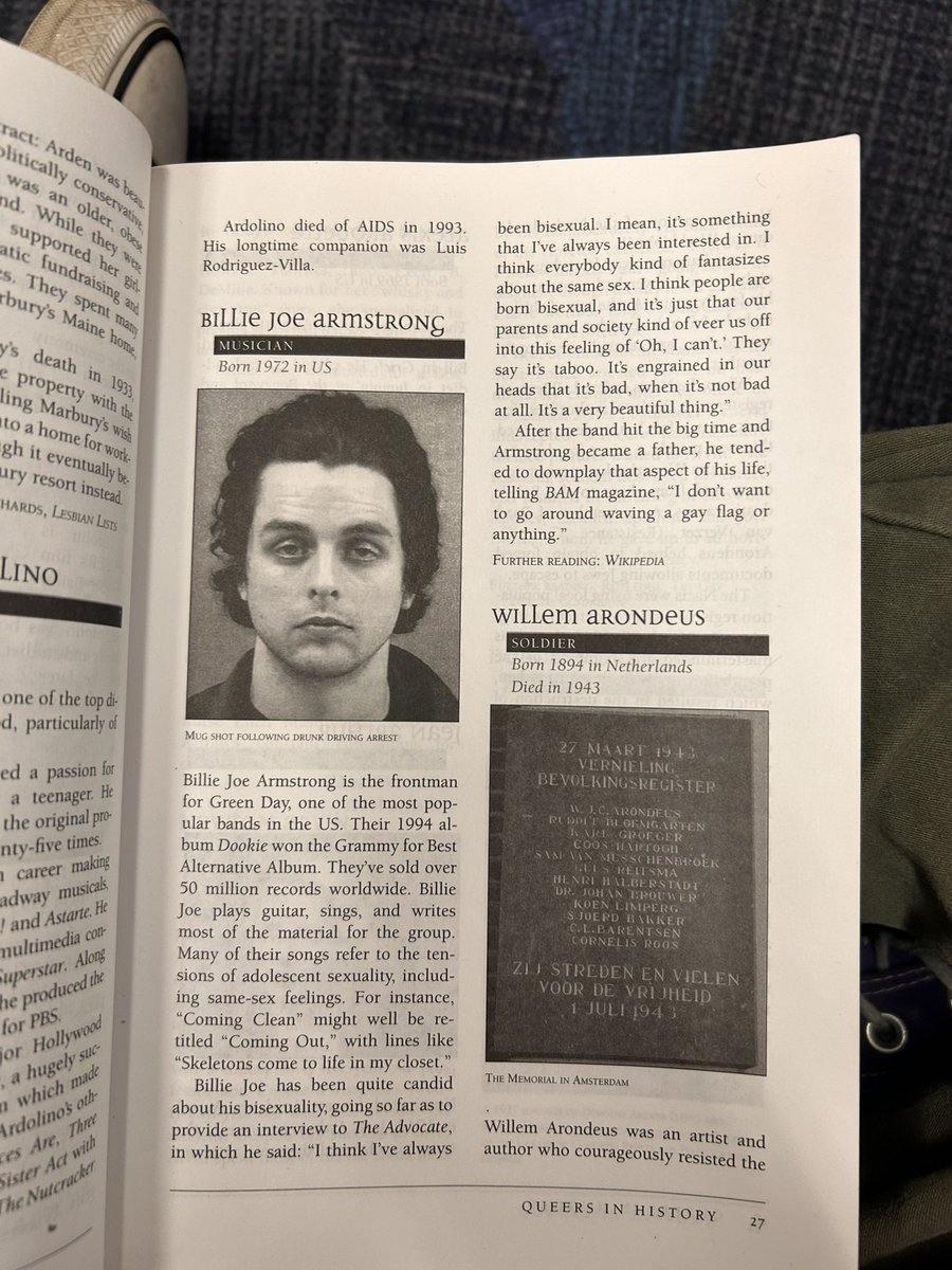 lett3rb0mbb's tweet photo. Found Billie in a queers in history book at the library and there’s no way the writers used his mugshot for his photo 😭😭 https://t.co/SdHltIoZzL