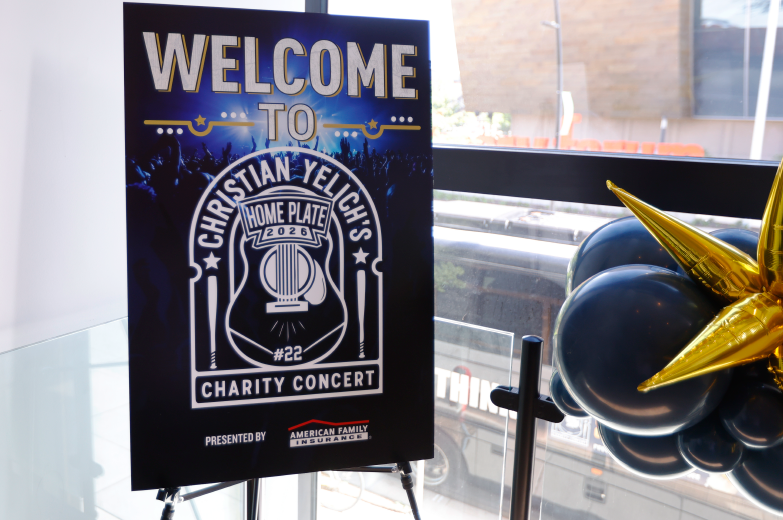 visitmilwaukee's tweet photo. What a night 🎶

Thank you to everyone who helped make the 2026 Christian Yelich Home Plate Charity Concert such a success last week. Milwaukee showed up in a big way. https://t.co/YZIkrE82uB