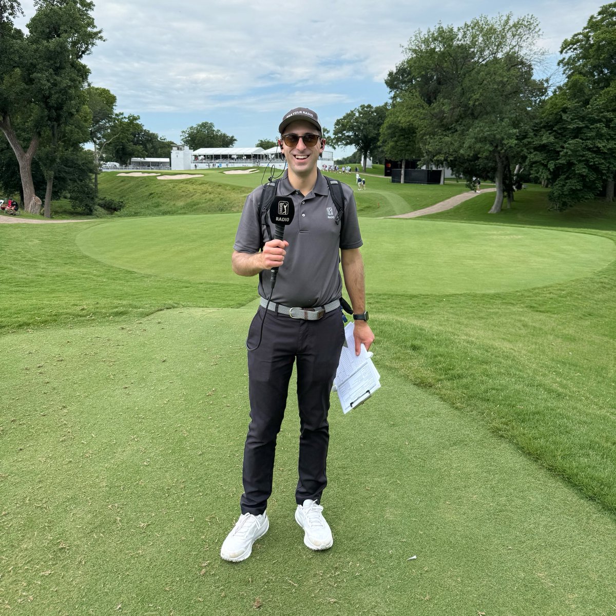 JeffEisenband's tweet photo. Howdy from Fort Worth, Texas!

On the call for @SiriusXMPGATOUR this week at the @CSChallengeFW with @DougBellESPN, @ZeeManGolf, @EarlForcey and @John_Rollins! https://t.co/vw87579mM3