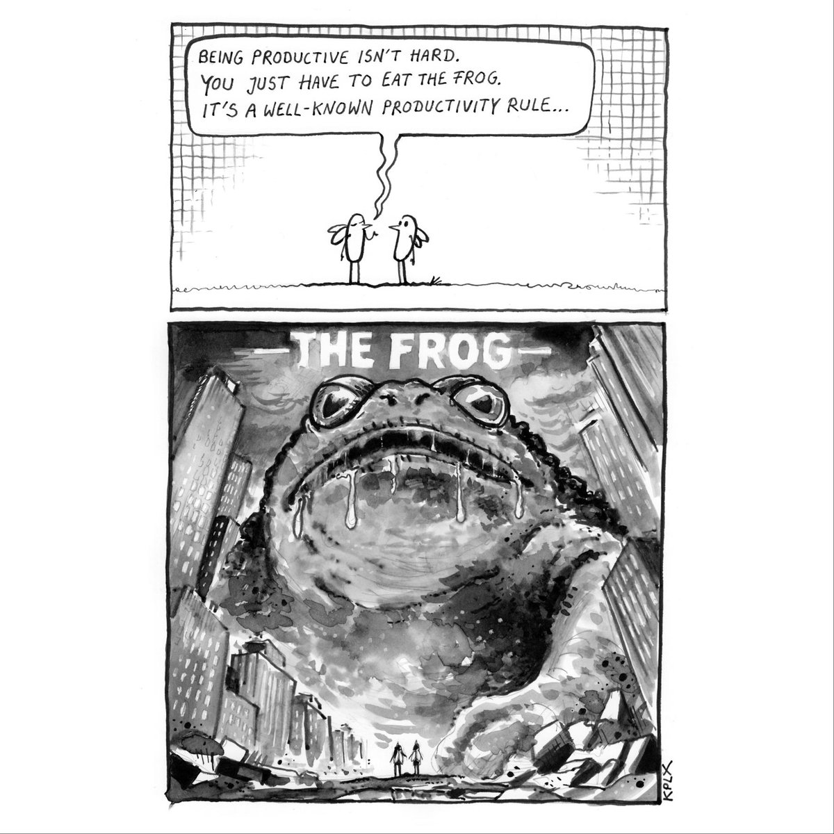 kplx_art's tweet photo. The Frog (Classics) https://t.co/rBS2xwfgQf