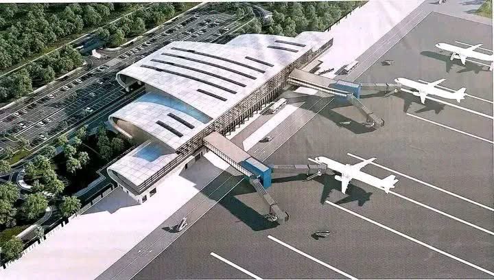DrSelelwa's tweet photo. Enfin les travaux évoluent bien, voici la maquette de l’aéroport de la LUANO , Lubumbashi/Wantanshi https://t.co/nHg4zhKtg7