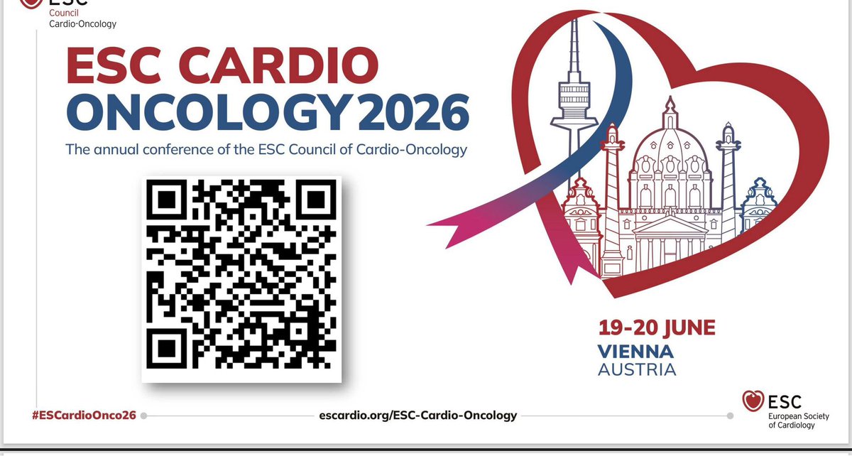 ESCardioOnco's tweet photo. Education, collaboration &amp; implementation are key in #CardioOncology

📚#ESCardioOnco Certification Programme &amp; Exam: 
🔗 https://t.co/KBHjJokZFa

Join the growing global #cardiooncology community in Vienna this June: 
🔗 https://t.co/P0o8QV30NH

@escardio https://t.co/6CbTIa4i4n