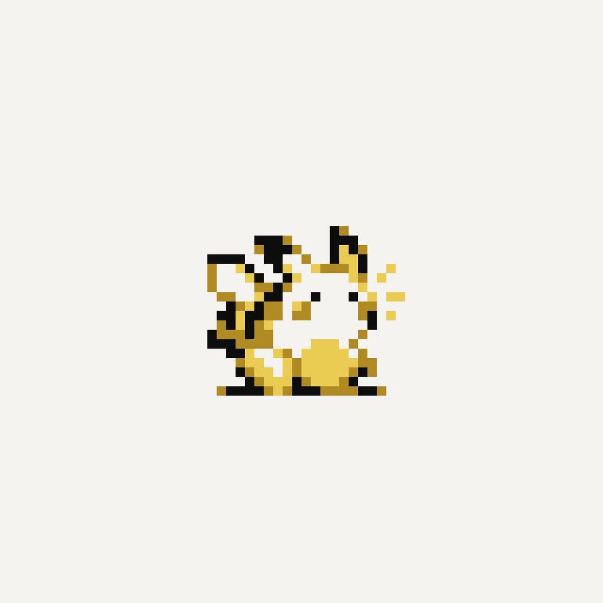 NotCleverTom's tweet photo. Tiny yellow mouse https://t.co/3aruwvUoFd