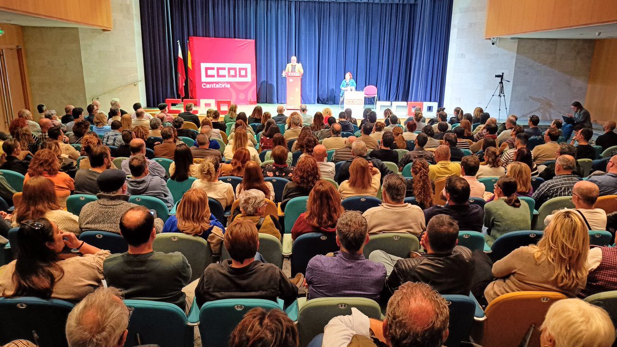 UnaiSordo's tweet photo. Contar con un millón de personas afiladas, más de 116 mil delegad@s elegidos en los centros de trabajo, otorga una capilaridad grande. También una responsabilidad.
Muchas gracias al esfuerzo de todas nuestras organizaciones en toda España. https://t.co/zpvZKICS7a