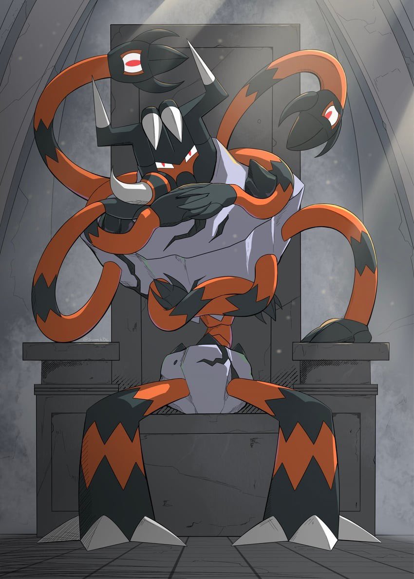 PoketwtConf's tweet photo. “If Mega Barb keeps all of CC, Shell Smash, and most importantly Tough Claws, it would be so full circle that you would never hear the end of it from me. I've been predicting damage calcs for over a year since when we only had its typing to work from the leaks.”
Artist: swoosh https://t.co/Qqj32mDjW6
