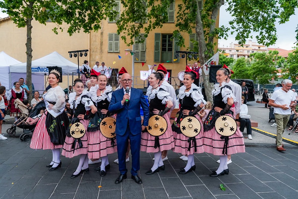 eciotti's tweet photo. La Festa dei Mai de Saint-Roch fait vivre l’âme niçoise au cœur d’un quartier historique, populaire et profondément attaché à nos traditions.

Musique, langue niçoise, convivialité et transmission : ces rendez-vous sont précieux parce qu’ils font vivre notre identité et rassemblent les générations autour de ce qui nous unit.
