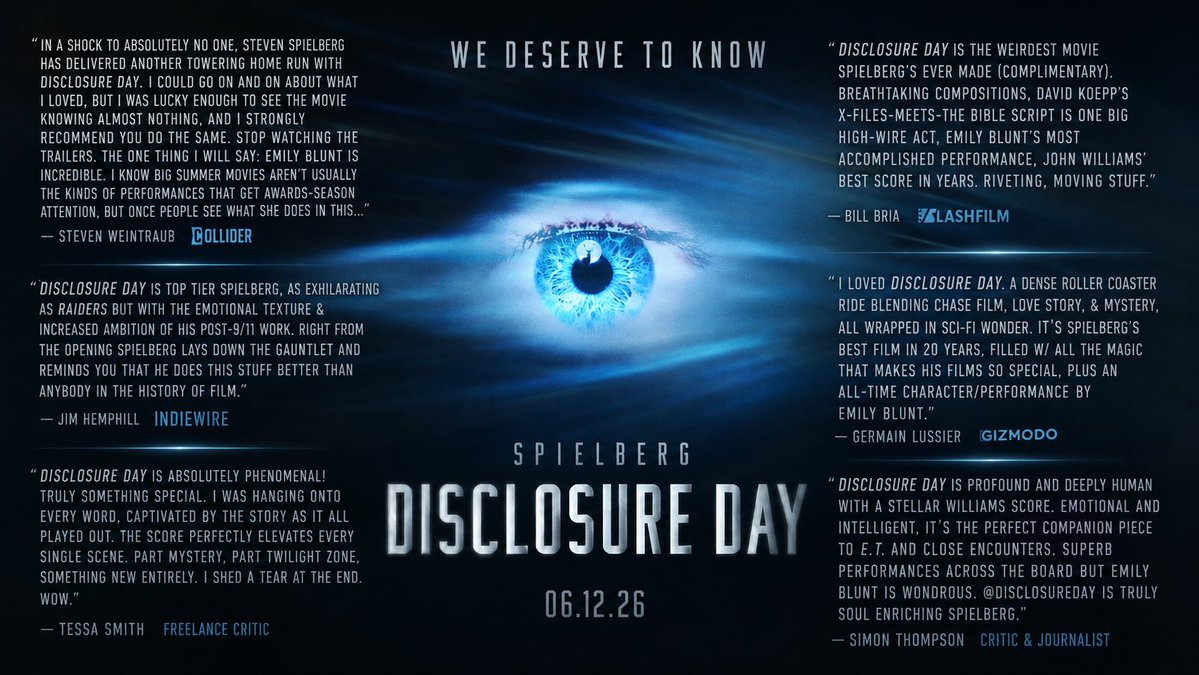 RyanSprague51's tweet photo. Early reactions to #DisclosureDay 👽

#UFOtwitter https://t.co/sQfOXhKDlv