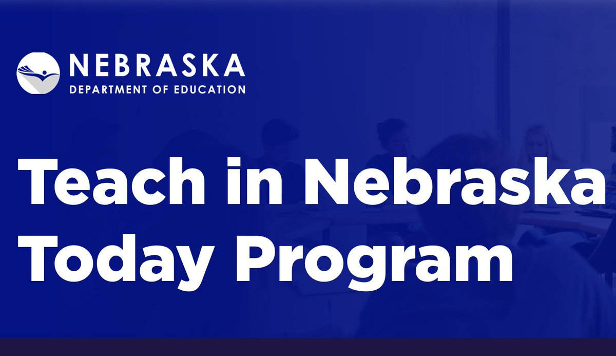 NDE_GOV's tweet photo. Are you a teacher in your first 5 years?
Do you work and teach in Nebraska?
Earn $55,000 or less annually?
You may qualify for $5,000!
Applications open June 10th, here: https://t.co/RBxqkQNRhc https://t.co/rvjYRya5gr