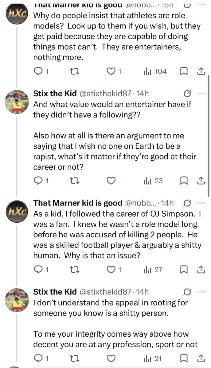 stixthekid87's tweet photo. You can say anything in the big 26 - even that you think people shouldn’t rape women - and someone will find a way to disagree with you https://t.co/Gas4MLrvtj