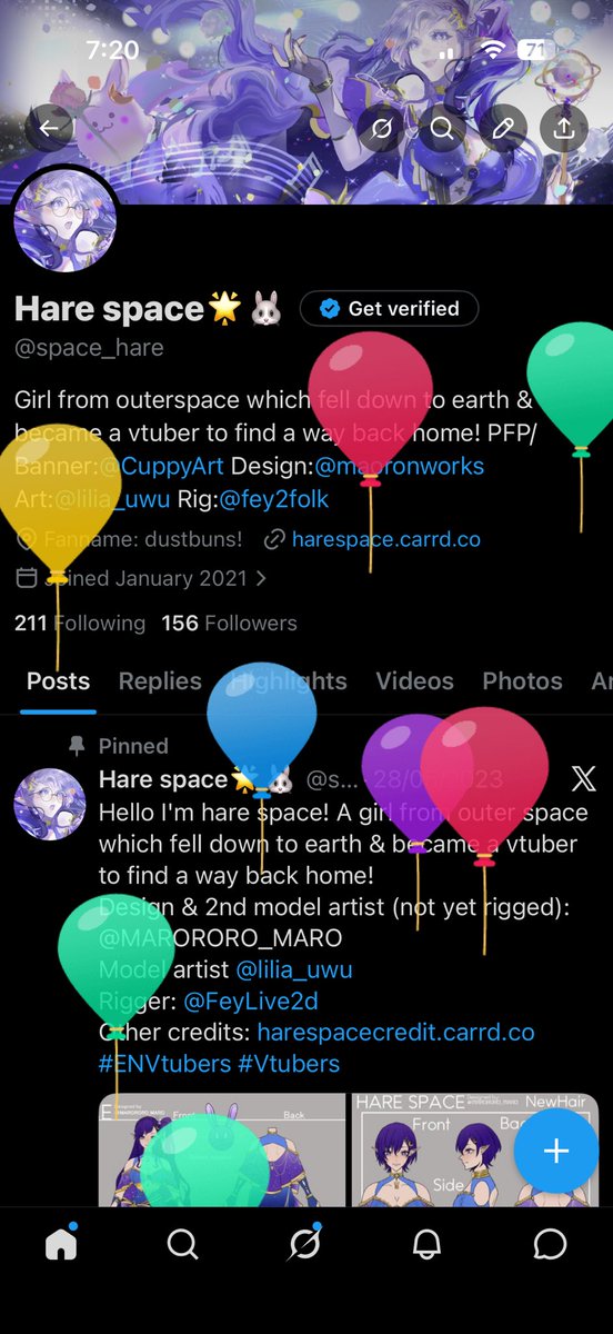 space_hare's tweet photo. Birthday 
(I totally forgot to make art) https://t.co/rzDPkk5i1p