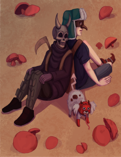 casktus's tweet photo. looks like I didn't ever share my 2019 dorohedoro digital fanart here. I still like it very much... https://t.co/Ng47mdPkuV
