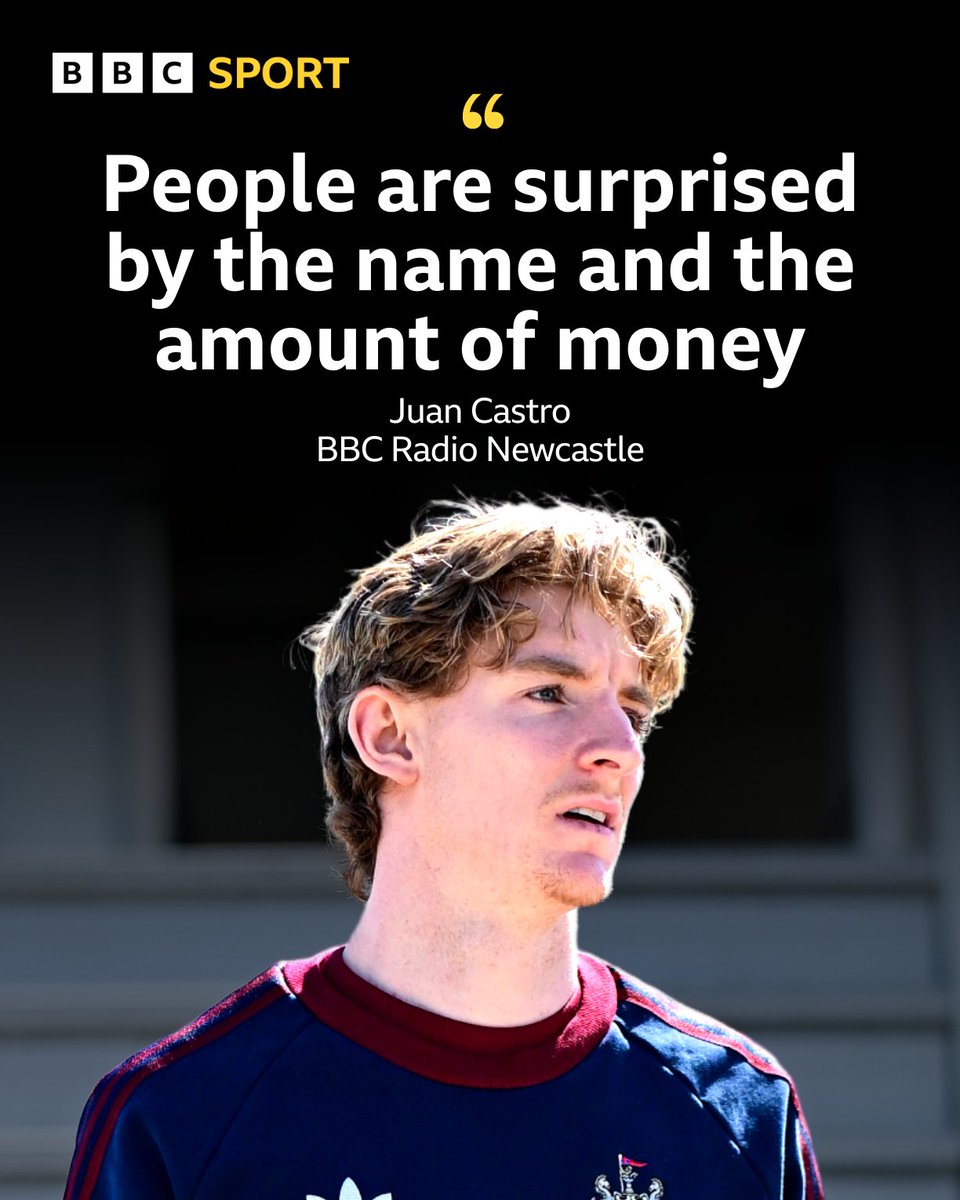 bbcnewcastle's tweet photo. 🖤🤍How is the Anthony Gordon move being received in Barcelona? 

🗣️ @Juan_Castro_10 joined @Harry_Roy_ and @stevehowey624 on Total Sport.

🔊Listen here: https://t.co/NIa1uBHaVD

#NUFC | #FCB | #BBCFootball https://t.co/4XXPA4E9FT