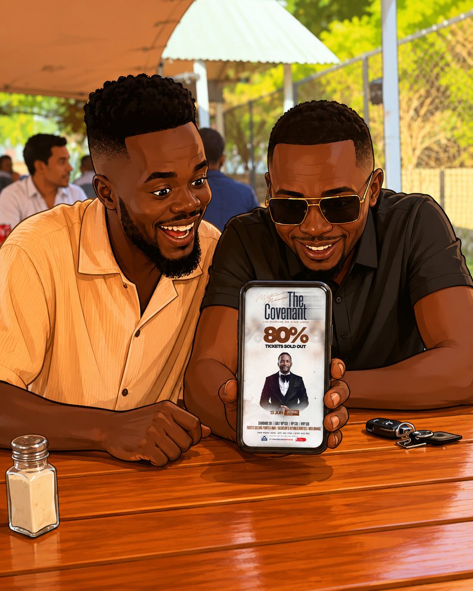 Necaz__Zim's tweet photo. Wanga watenga ticket here??? 👀🔥

Ndaona vazhinji vachisara vachingobvunza ma ticket last minute 🙆🏼‍♂️😂 The Covenant iri kuita big things! 80% SOLD OUT already 💥🎟️ https://t.co/G0RSk1QpxW