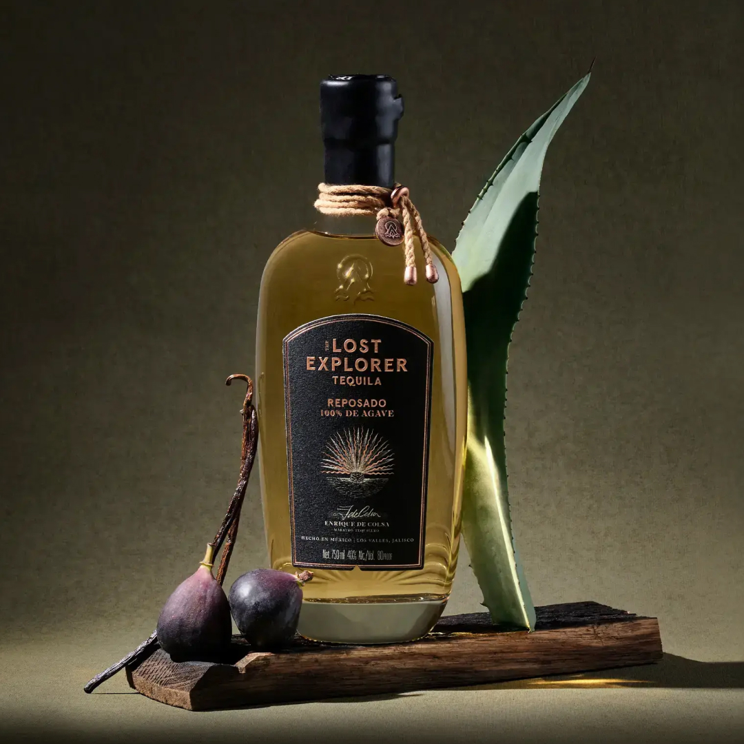 MinibarDelivery's tweet photo. Your next favorite tequila is one tap away. 🥃 Introducing the Lost Explorer Reposado. Aged across THREE different casks, Bourbon, Sauternes &amp; Pedro Ximénez Sherry (because why choose just one) this is the reposado your tequila shelf has been waiting for. https://t.co/ztPQy4FgYW https://t.co/lbzitWuiSk