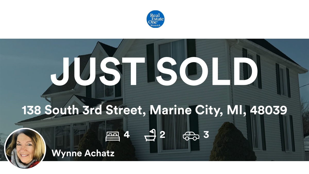 MichiganAgent's tweet photo. 🛌 4 🛀 2 🚘 3
📍 138 South 3rd Street, Marine City, MI, 48039

My latest sale on RateMyAgent.
Broker 6504153558
https://t.co/GdZed6Nyxm

...
#ratemyagent #realestate https://t.co/UBTh1Yx4W4