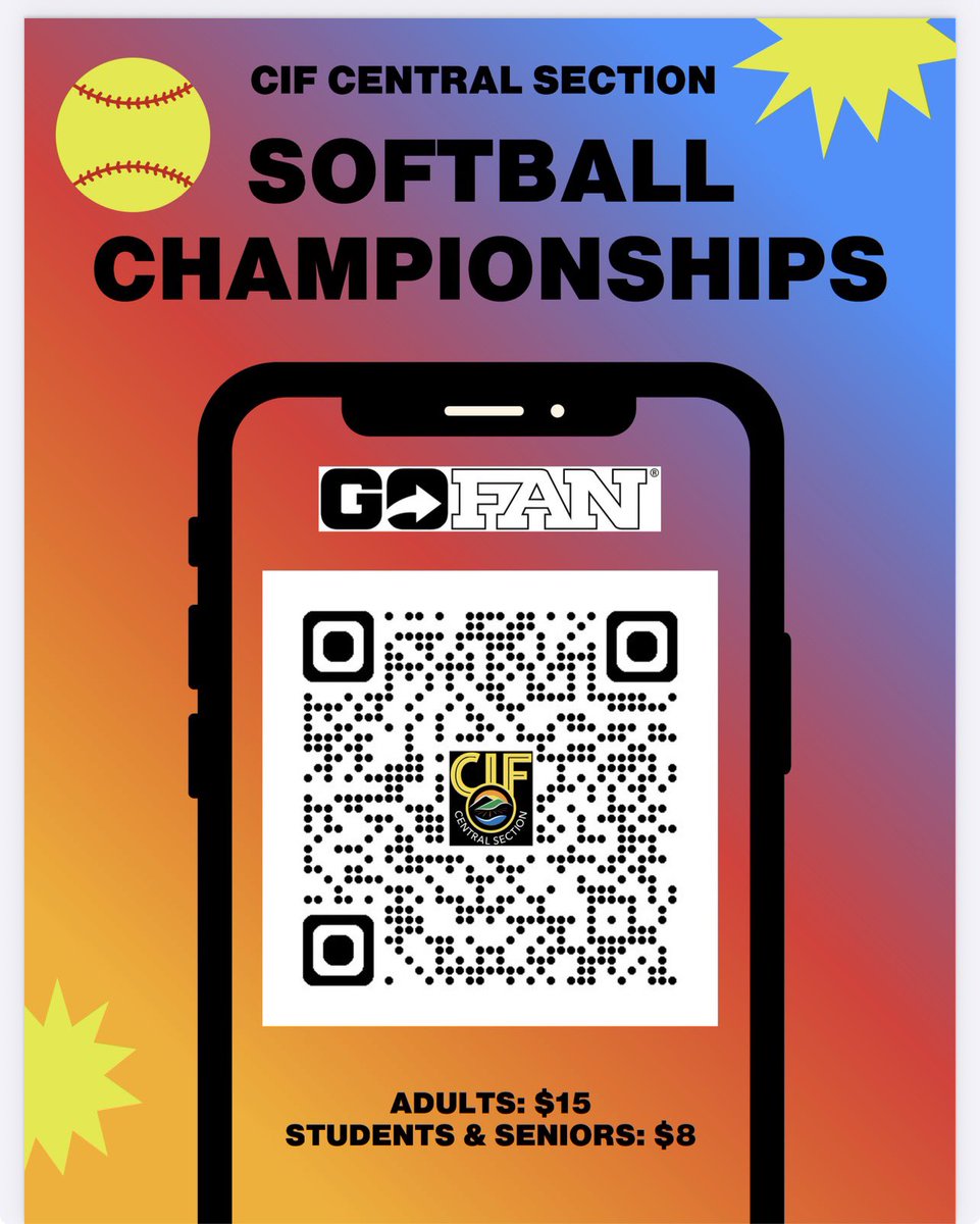 CifCentral's tweet photo. Day 1 of softball finals awaits! Avenal and Minarets play for the Division VI title at 4:30 and it's Hanford West versus Chowchilla for the Division III crown at 7 p.m. at Fresno State. Please remember there is no re-entry so bring everything you need from the car before walking in. Jackets today, sunscreen tomorrow! No strollers or outside food. See you at Margie Wright Diamond! 🥎👏🤩