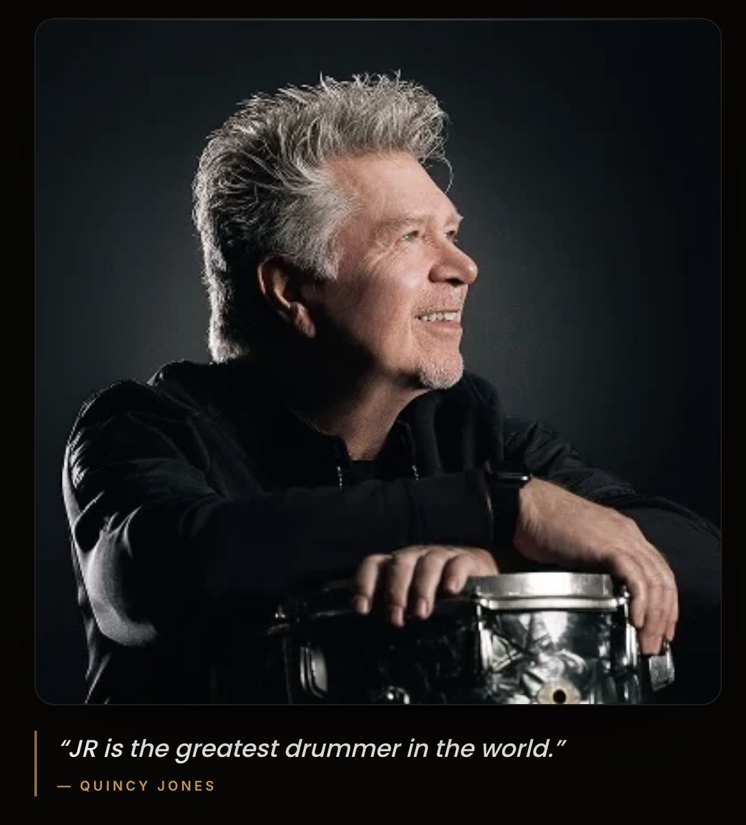 johnjrrobinson's tweet photo. REMINDER: RSVP NOW for the JR ROBINSON BAND Friday 5/29/26 - 1pm est LIVESTREAM from Bakehouse Studios VA > Go here: https://t.co/1bzR59jjwp
#johnjrrobinson #kingofthegroove #jrrobinsonband #mitchtowne #mylesjasnowski #bakehousestudiosva https://t.co/sVeHKK4Y8M