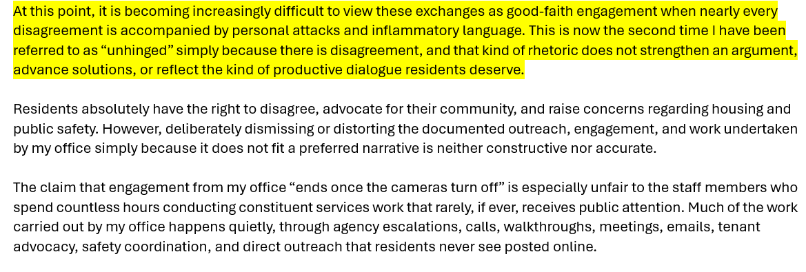 AlexKomaDC's tweet photo. Janeese Lewis George may be in the middle of a heated mayoral race/budget season, but she's still found time for a staple of DC civic life: listserv flame wars! 

This exchange with activist Corey Larrea has lit up the 16th Street Heights listserv, which I included part of: https://t.co/5OMM3tDrHy