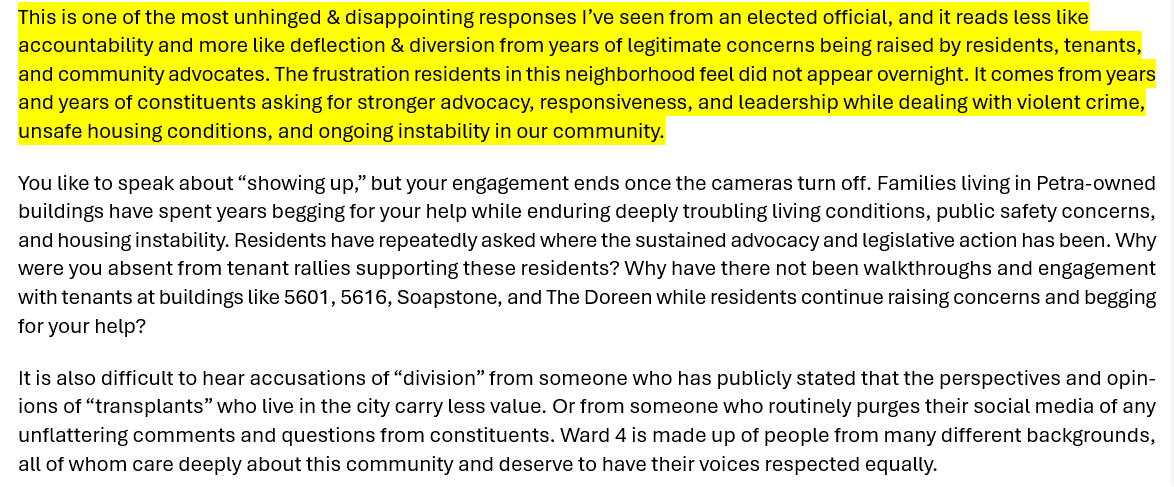 AlexKomaDC's tweet photo. Janeese Lewis George may be in the middle of a heated mayoral race/budget season, but she's still found time for a staple of DC civic life: listserv flame wars! 

This exchange with activist Corey Larrea has lit up the 16th Street Heights listserv, which I included part of: https://t.co/5OMM3tDrHy