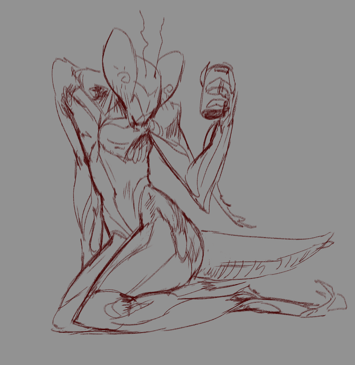 sun_bug_'s tweet photo. Quick sketches https://t.co/2Ugq6YEmfI