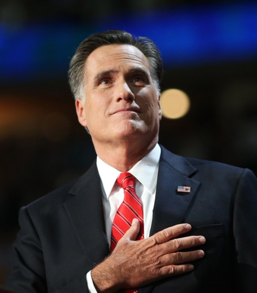CountryFirstRep's tweet photo. "There's more to a country than its economy. To be a great nation, it must also be a good nation. The world needs good men. It needs good women. Good leaders. Good parents raising good children. There is no national success that could compensate for failure to be a good and noble people."

-- Mitt Romney, the last real Republican nominee