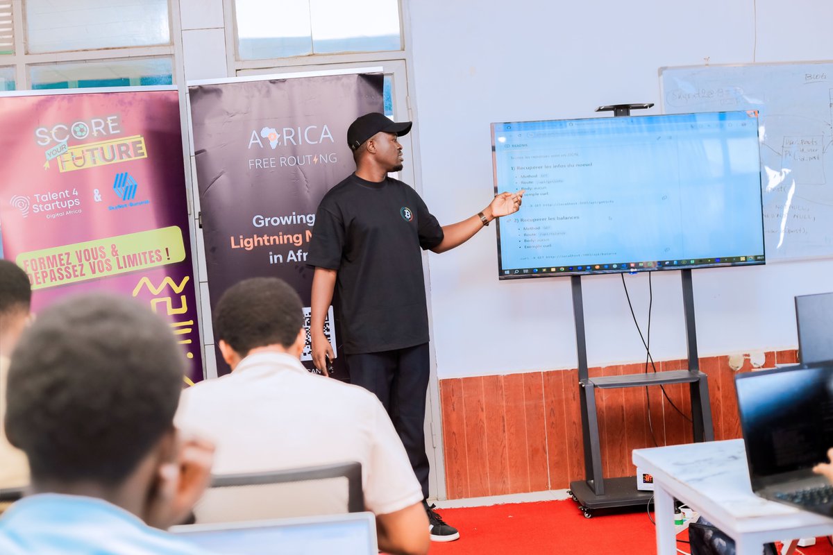 FreeRoutingAf's tweet photo. Day 4 of our Lightning Developer Bootcamp in Bujumbura, Burundi 🇧🇮 is a wrap!

Today was all about building. Participants configured their own setups, used @lightningpolar as dev infrastructure to test their ideas, and spent the day working on their own Lightning projects.

No more hand-holding, just developers building real things on Bitcoin's second layer.

Tomorrow is hackathon pitch day. Can't wait to see what they've built. 🚀

@btrustteam @HRF @Tether_Africa @afribitcoiners @planb_network @bitdevsgtga @Freeti_Bd