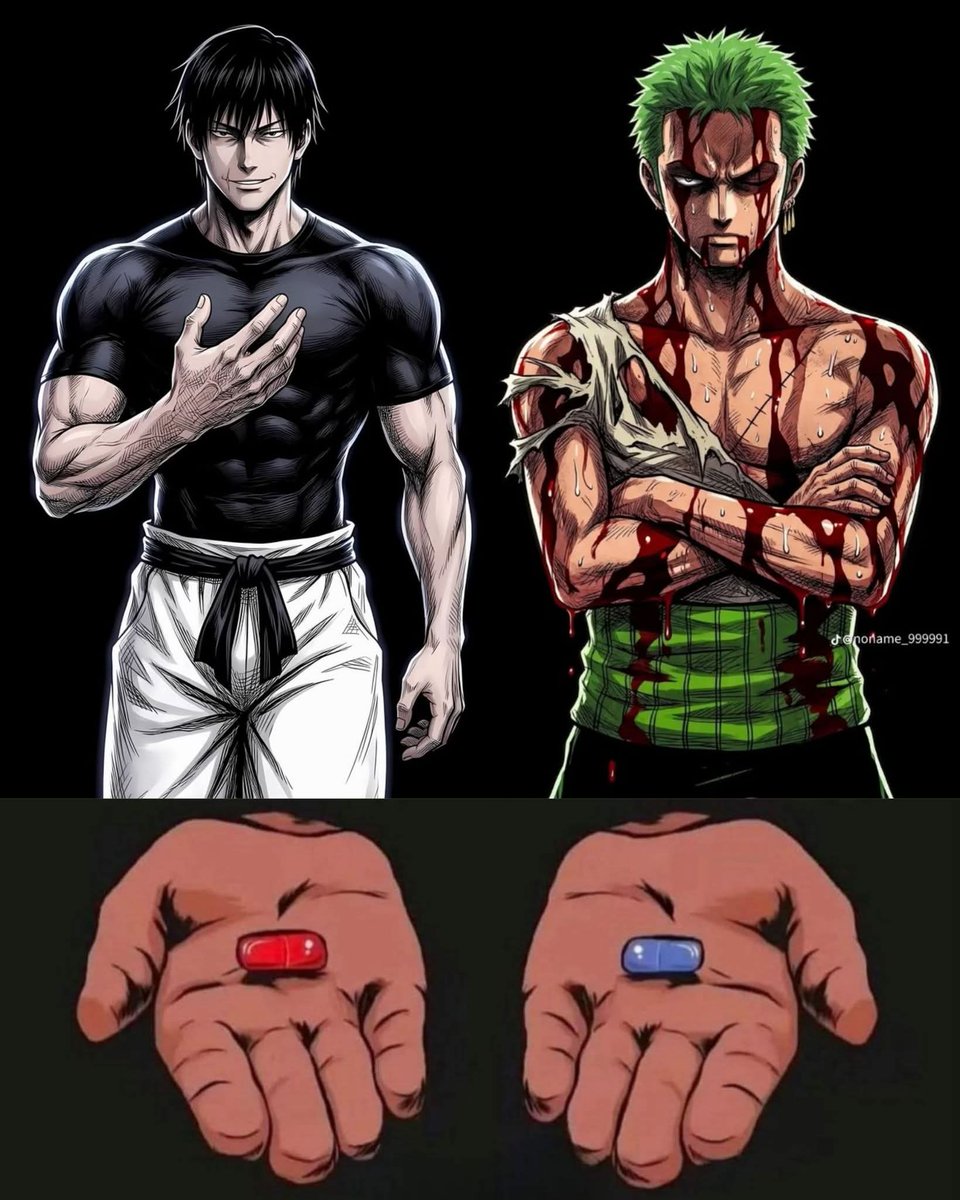 FAMOUS_9052's tweet photo. Since we all agree, Toji can't beat AKAZA so what about the KING of HELL 💥💥👑? https://t.co/WJK0dxmQcc