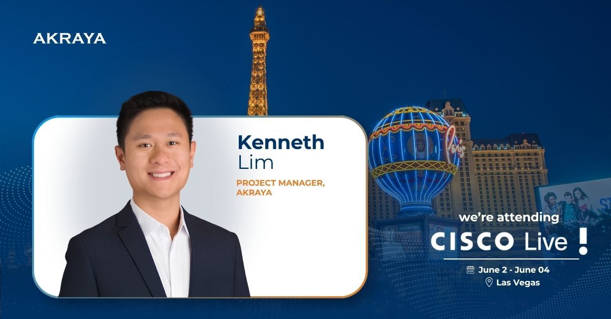 Akraya's tweet photo. Team Akraya will be at Cisco Live 👋

Looking forward to conversations around AI, Security, Observability/Splunk, managed services, product engineering, UI/UX, and digital transformation.

If you’re attending, come say hello.

#CiscoLive #AI #Security #Akraya https://t.co/27t4vHsKhE