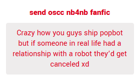 oscconfession's tweet photo. popbot neg https://t.co/iyVvaT8ME0
