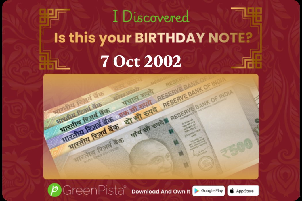 ankur143's tweet photo. Million of people owning their Birthday Note. Visit GreenPista App to Own it. 
 https://t.co/NFRpWDpO7U https://t.co/eXZlJVoheY