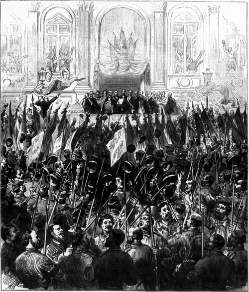 PRL_library's tweet photo. #OTD 1871 Paris Commune crushed. “The cause of the Commune is the cause of the social revolution, the cause of the complete political and economic emancipation of the toilers. It is the cause of the proletariat of the whole world. And in this sense it is immortal.” --V.I. Lenin https://t.co/Yp2wLS6vtO