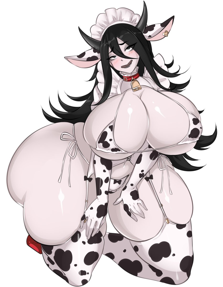 hereticsis's tweet photo. "M-moo~?" https://t.co/tllbWr5qcX