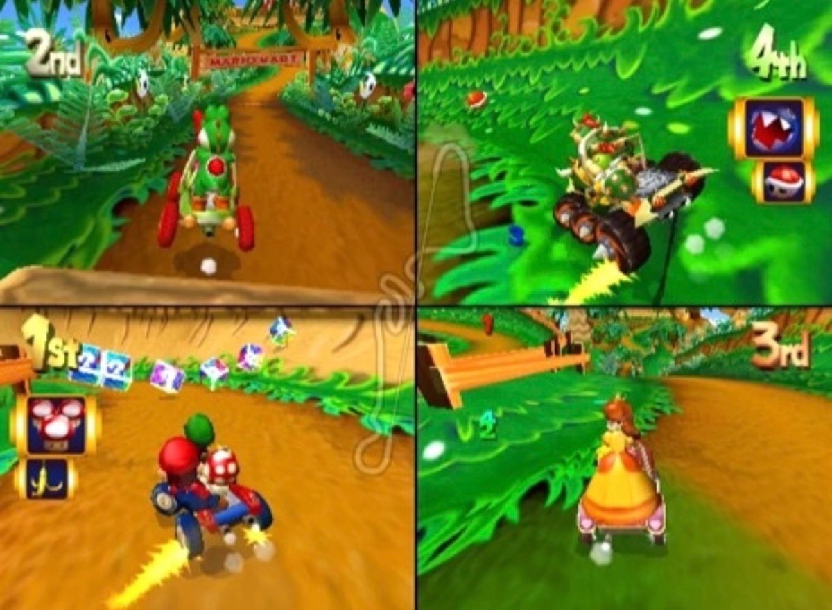 NostalgiaYZ's tweet photo. Was double dash the best Mario Kart? https://t.co/2hAoLuyrEn