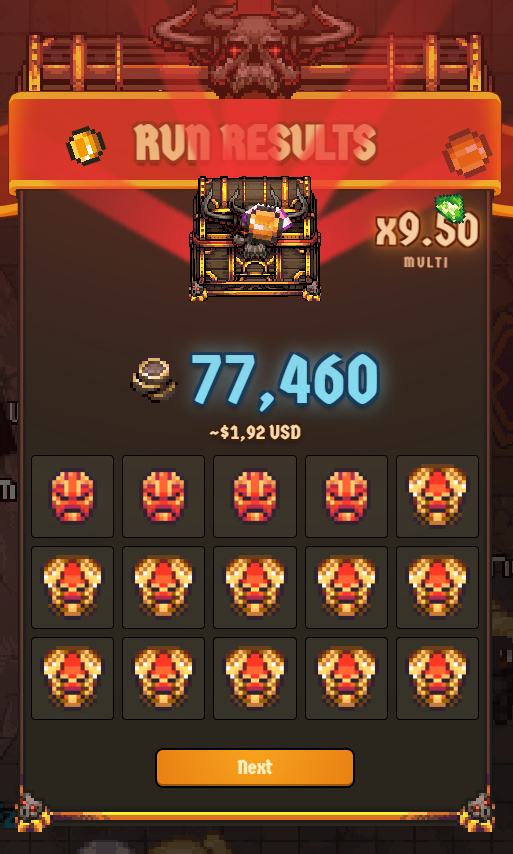 ChopperuaCrypto's tweet photo. I finally cleared my first Cambria dungeon!!!

77,460 points!

Still learning, still grinding, but this one felt special. Cambria is brutal, but I love it. https://t.co/YkrBQ9Do5G