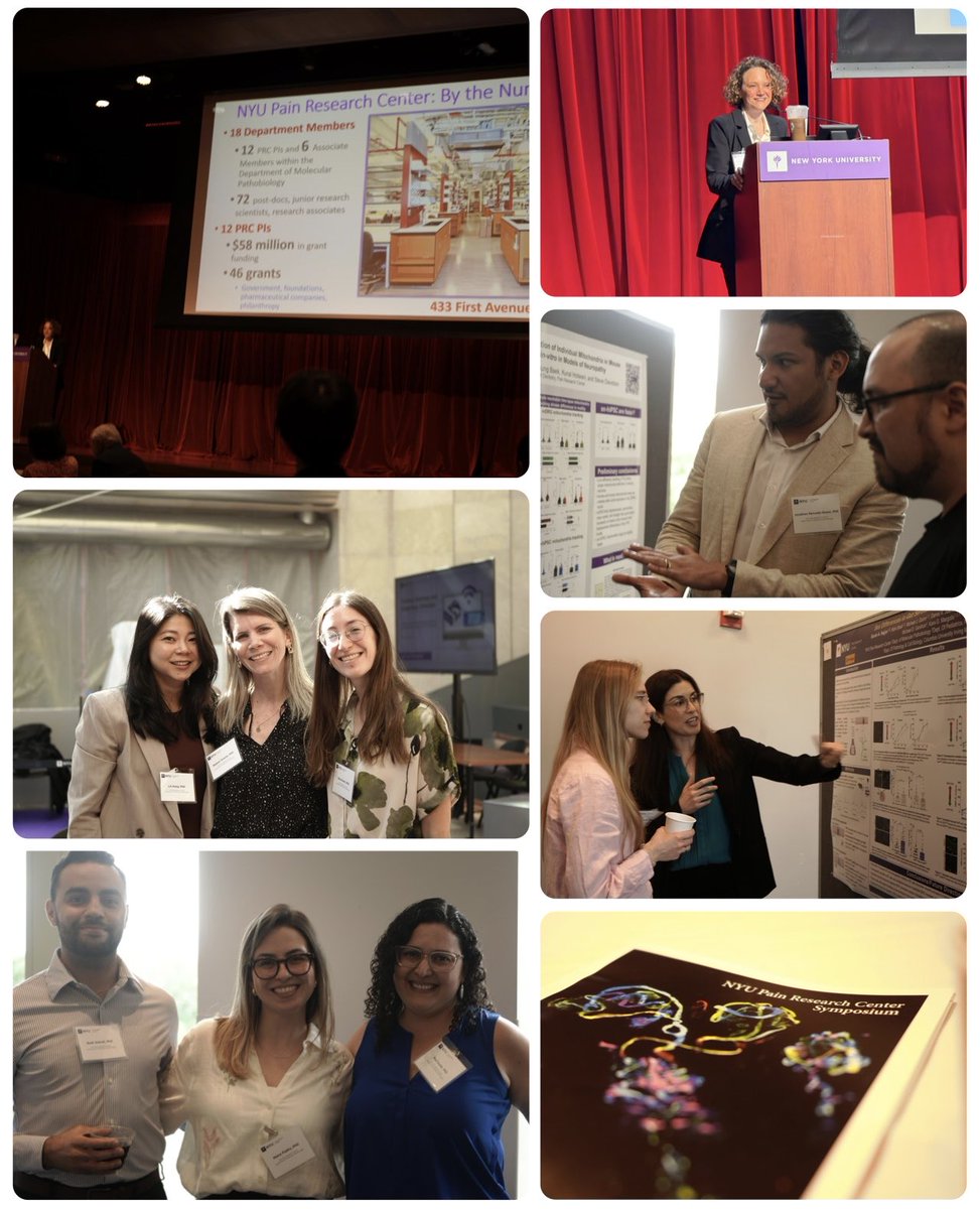 NYUPainResearch's tweet photo. Amazing day so far at the PRC symposium! So much exciting science from our research community and awesome keynote speakers. @karagm2009 @SarahANajjar @tonello_raquel @PazDurn @mariafpessano @ElisaDamo95 @LinYungHung1 @Horemheb25 https://t.co/tX6B4gtFFh