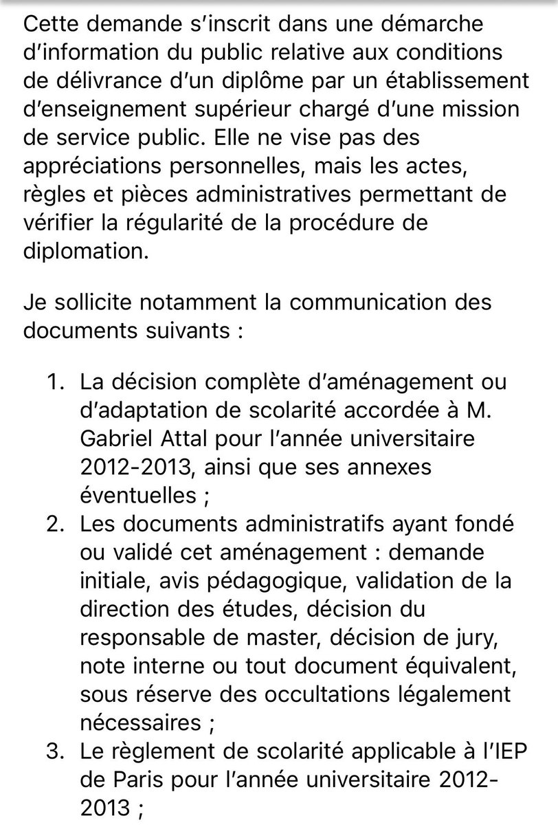 french_report78's tweet photo. 🔴 FLASH | J’ai sollicité Sciences Po Paris pour obtenir les documents communicables entourant la diplomation de Gabriel Attal en master Affaires publiques. https://t.co/Nen6EI7Hlg