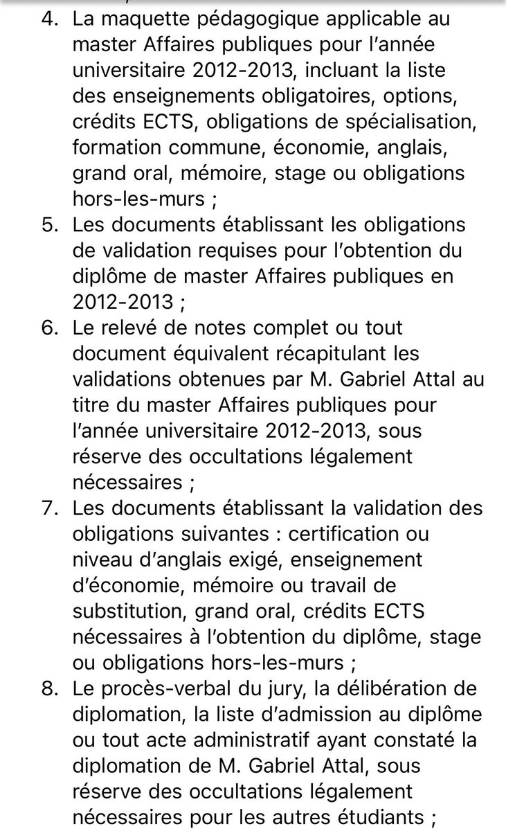 french_report78's tweet photo. 🔴 FLASH | J’ai sollicité Sciences Po Paris pour obtenir les documents communicables entourant la diplomation de Gabriel Attal en master Affaires publiques. https://t.co/Nen6EI7Hlg