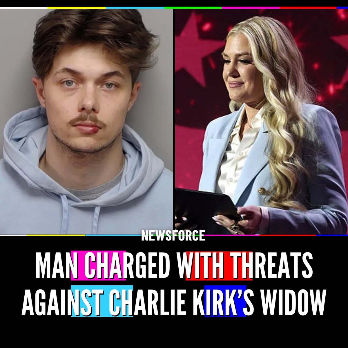 🚨SAN ANTONIO MAN ARRESTED FOR THREATS AGAINST ERIKA KIRK 26-year-old ...