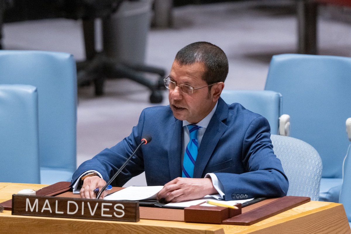 Maldives Mission NY tweet media