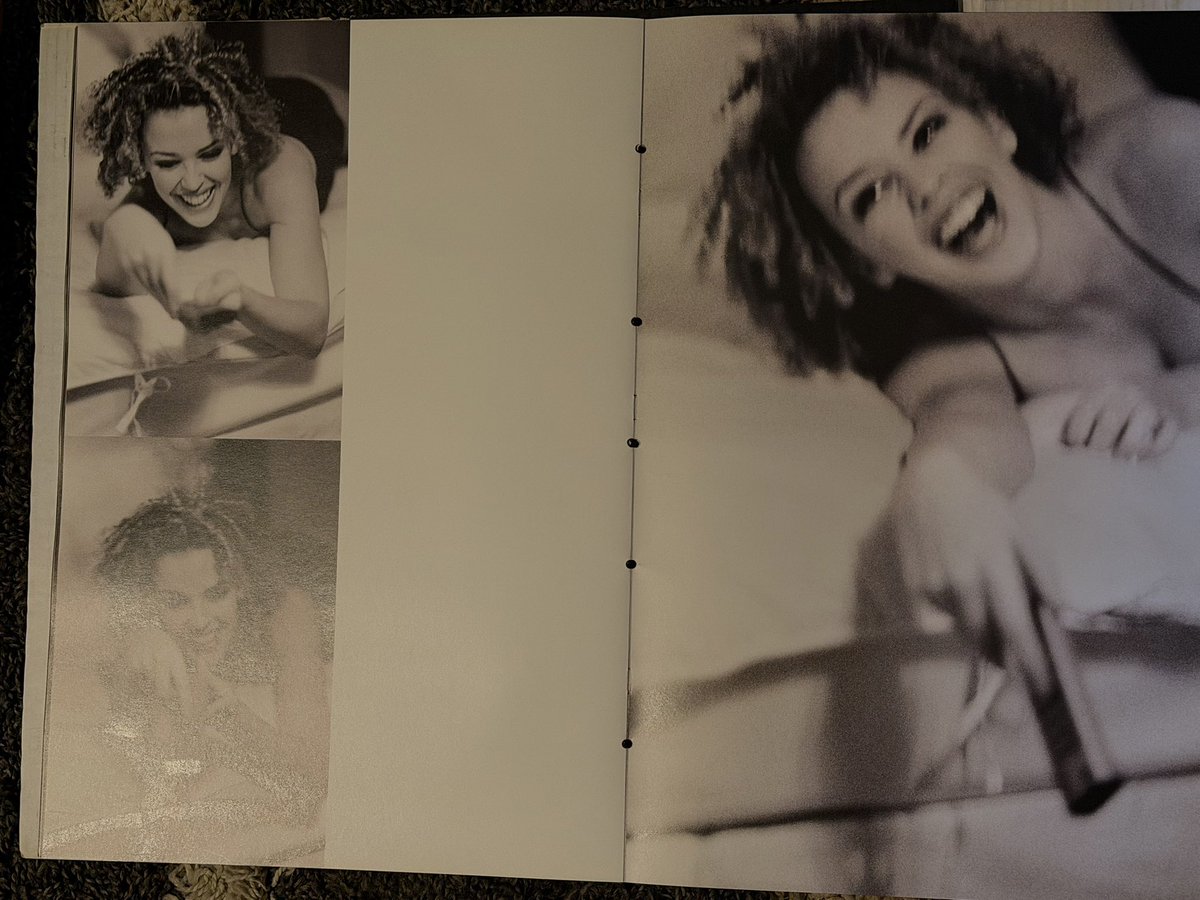williada60's tweet photo. @kylieminogue In memory of the Netflix series I’ve found from back in 1994 the Deconstruction Records Kylie book https://t.co/WDfDRGq2Nb