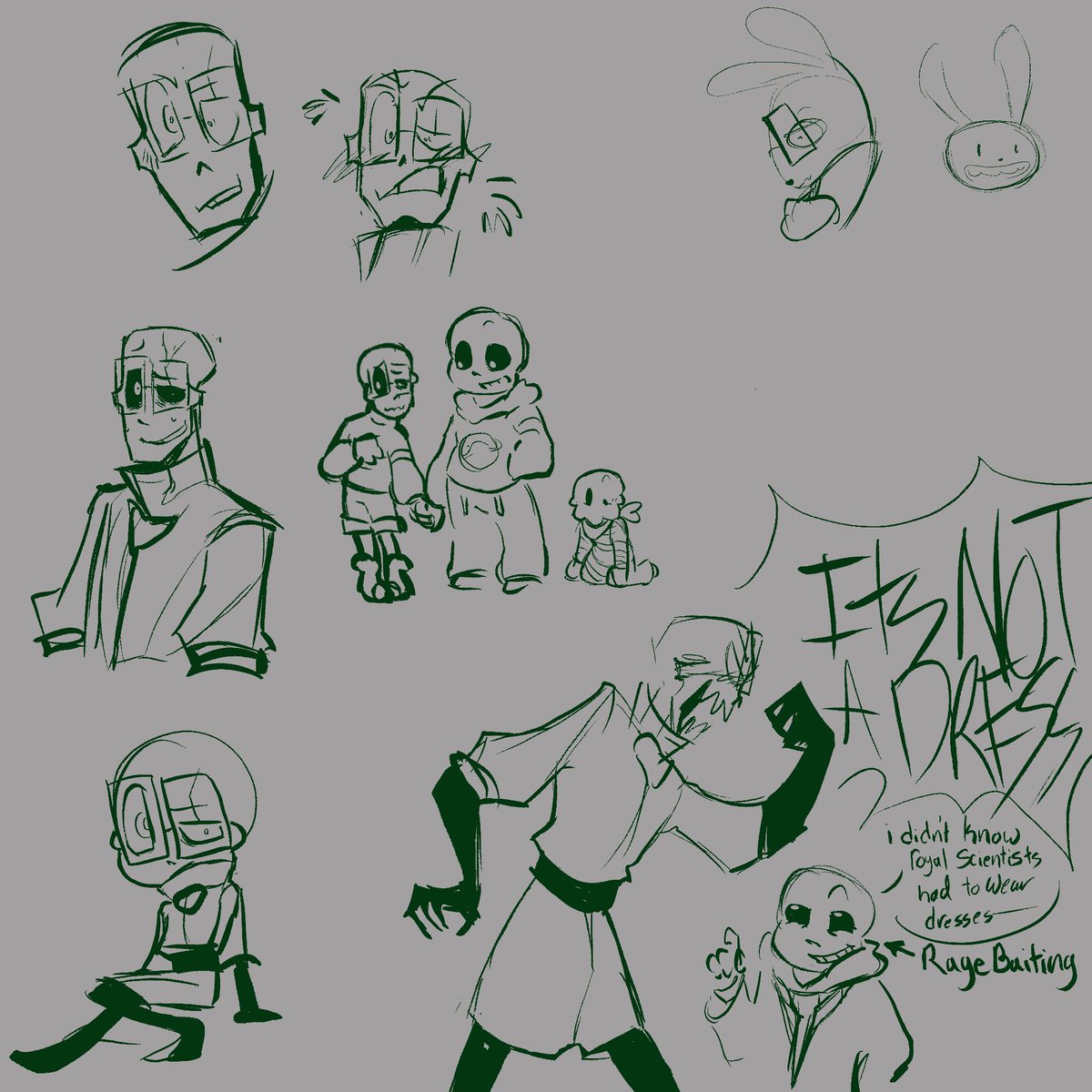 Wingdingusss's tweet photo. Gaster doodles #Undertale #Deltarune #fontfamily https://t.co/7Dbdjq7sM1